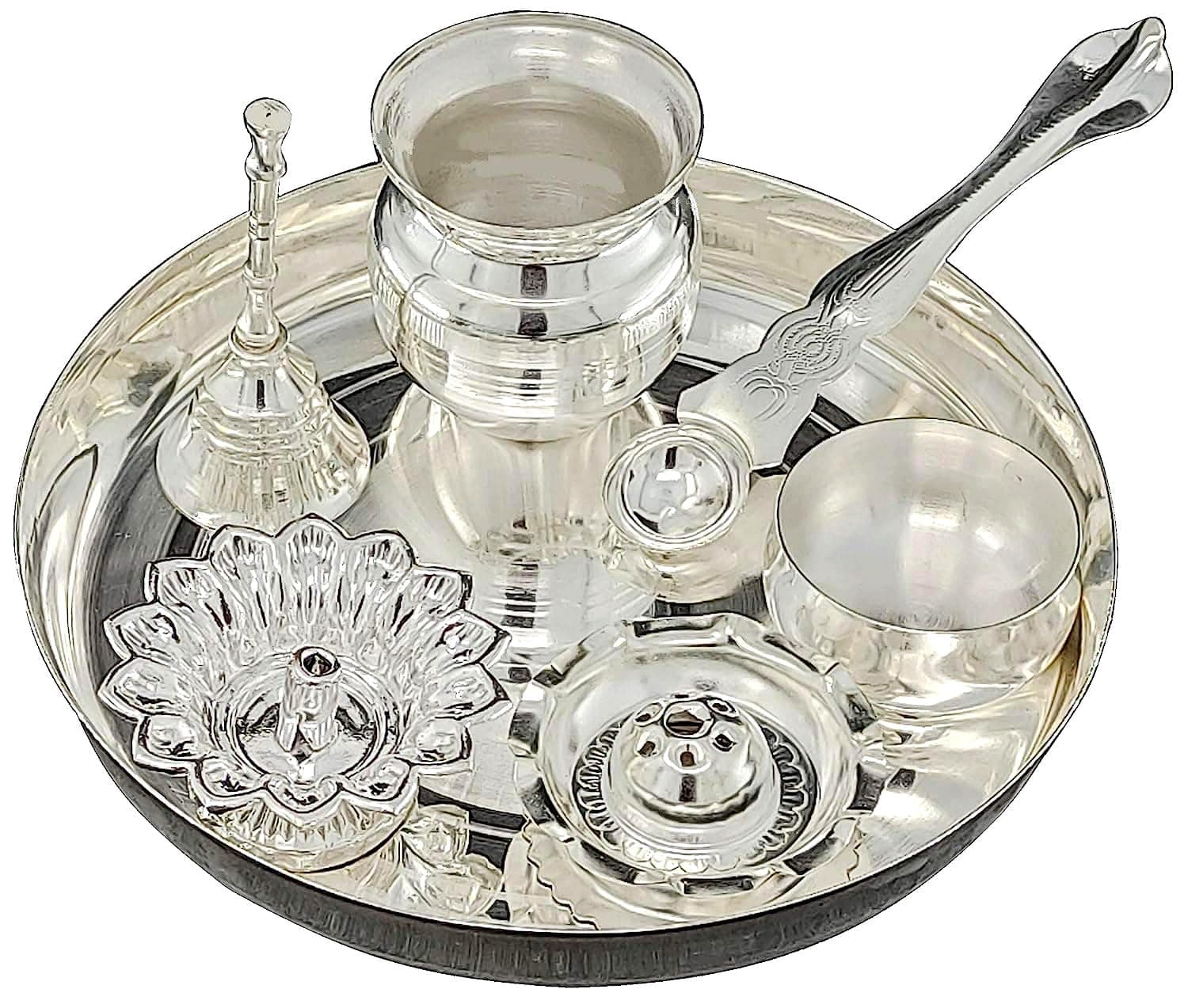 Silver Pooja Thali